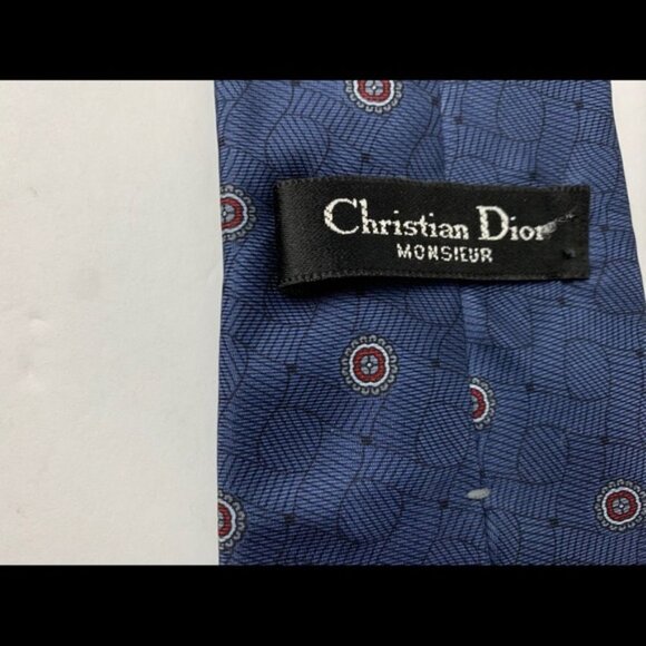 CHRISTIAN DIOR MONSIEUR Neck Tie Men's - Picture 6 of 6